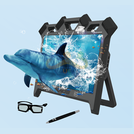 偏光3D桌面三维交互一体机