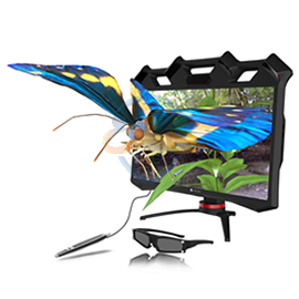 主动3D桌面三维交互一体机